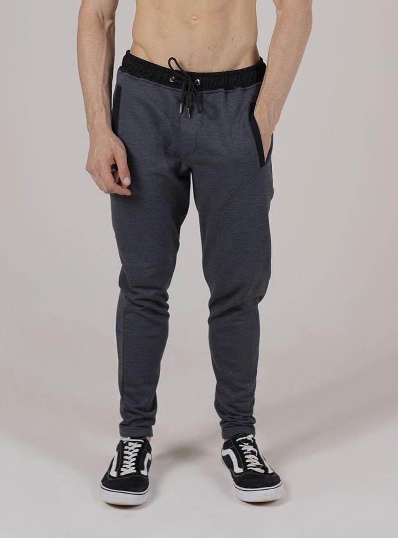 Calça Comfy Moletom Chumbo
